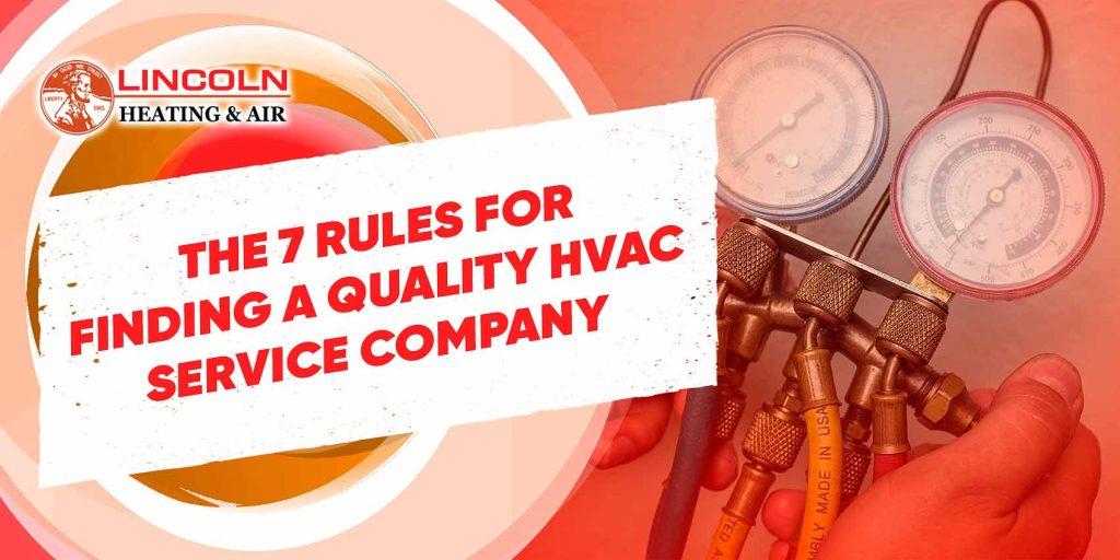 Tips to find quality HVAC service company