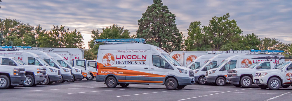 Lincoln Heating & Air Service Areas