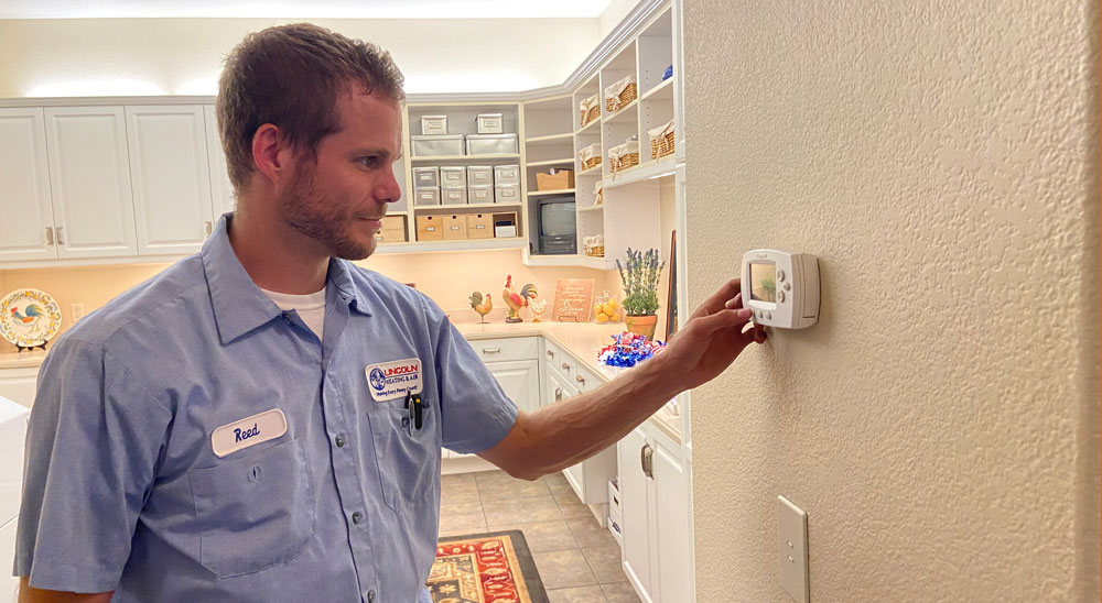 Lincoln Heating & Air Thermostat service and installation