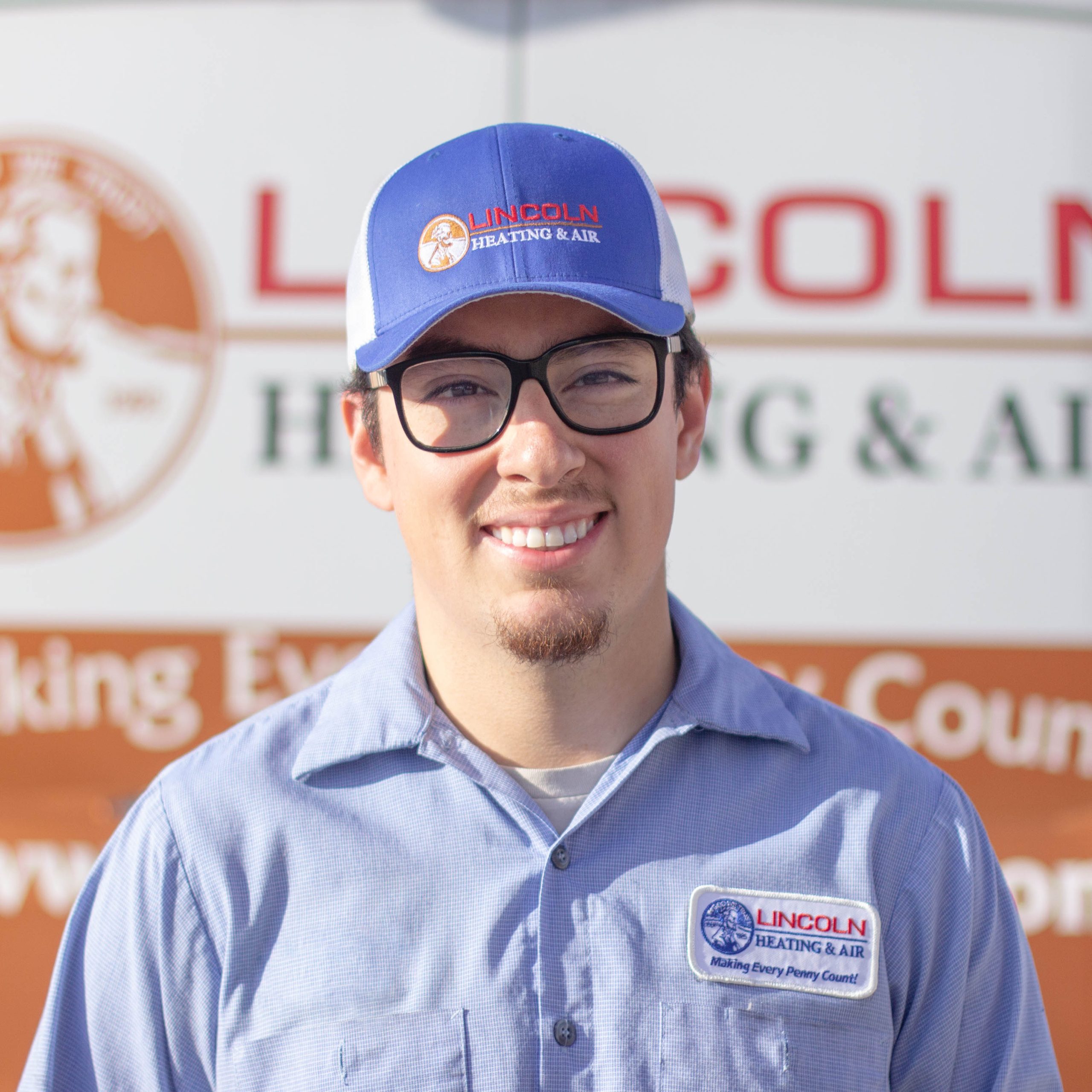 Team members of Lincoln Heating & Air showcasing their family-oriented culture and commitment to customer service.